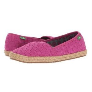 Sanuk NEW Basket Case Bright Pink